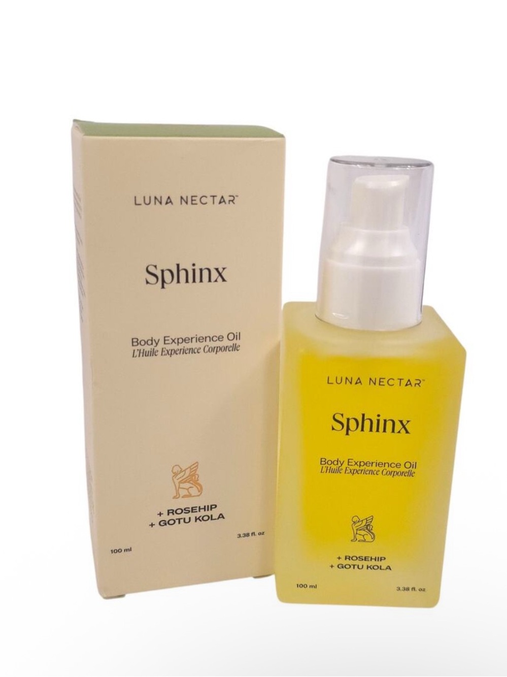Luna Nectar Sphinx Body Experience Oil 3.38 oz 100ml Full Size